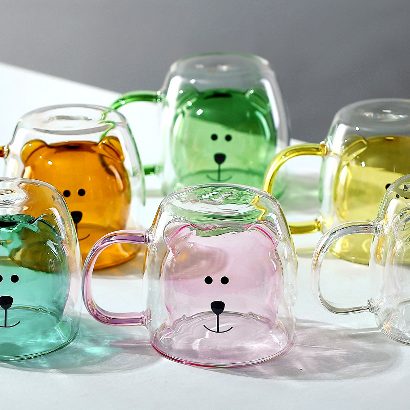 Coffee Tea Vodka - Caneca De Vidro De Borosilicato De