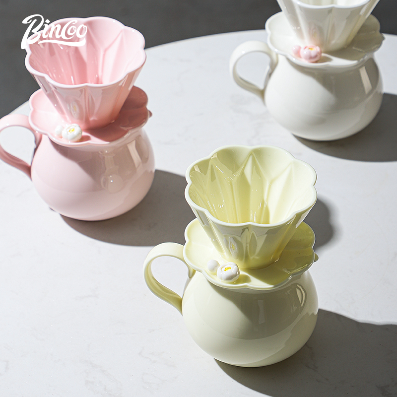 Coffee Tea Pots - Bincoo-cerâmica mão cerveja despeje sobre bule