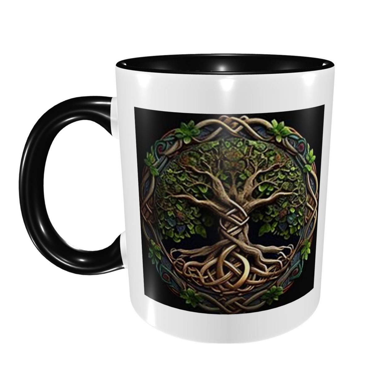 Coffee Tea World - Caneca bíblica com árvore da vida,