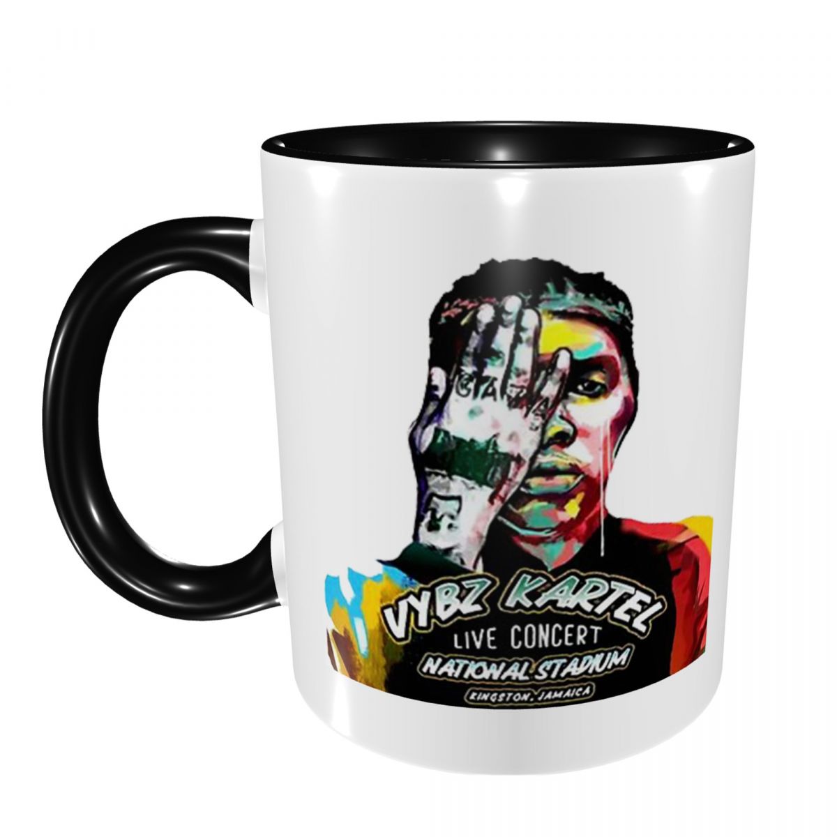 Coffee Tea World - Caneca Engraçada de Cerâmica A Di