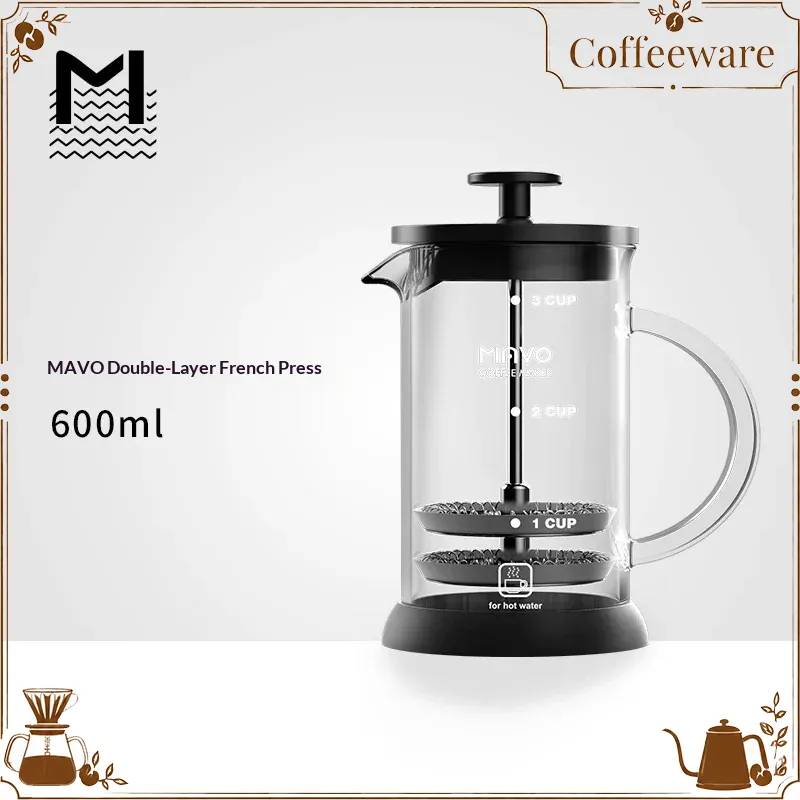 Coffee Tea Pots - Cafeteira Prensa Francesa MAVO com Filtro