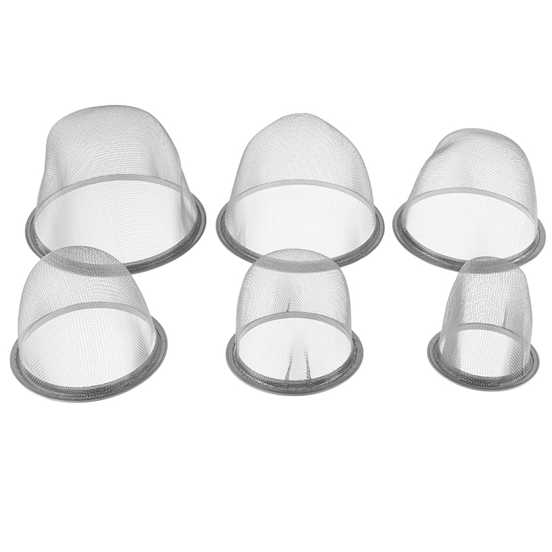 Tea Strainer Mesh - Diâmetro externo doméstico 5/6/7/8/8.8/9.5cm, malha de