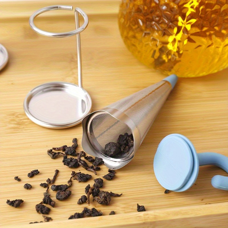 Infusor de chá reutilizável co - Tea Strainer Mesh avaliação e preço