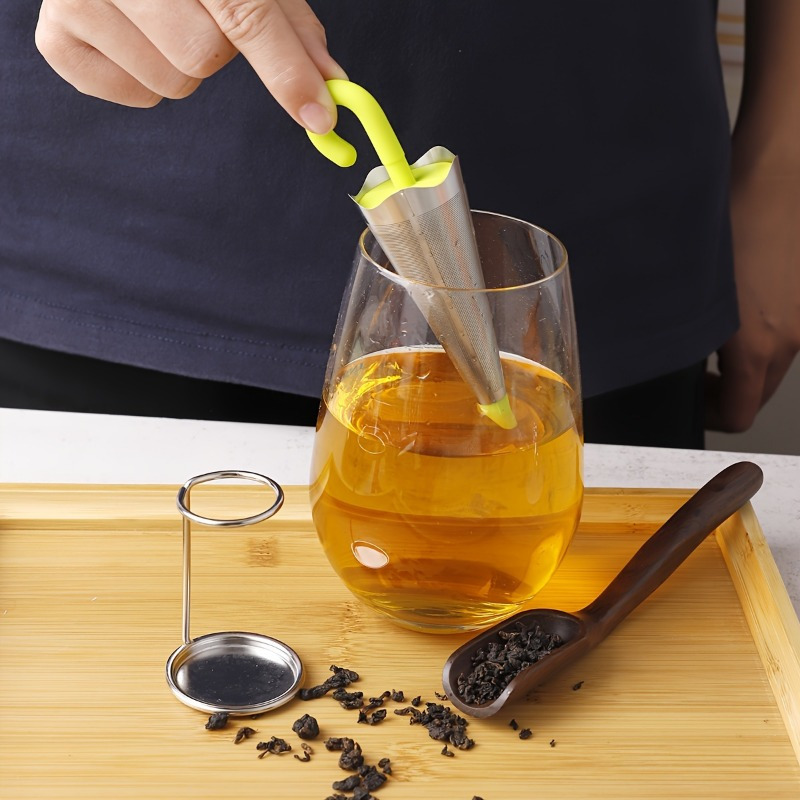 Infusor de chá reutilizável co - Tea Strainer Mesh avaliação e preço