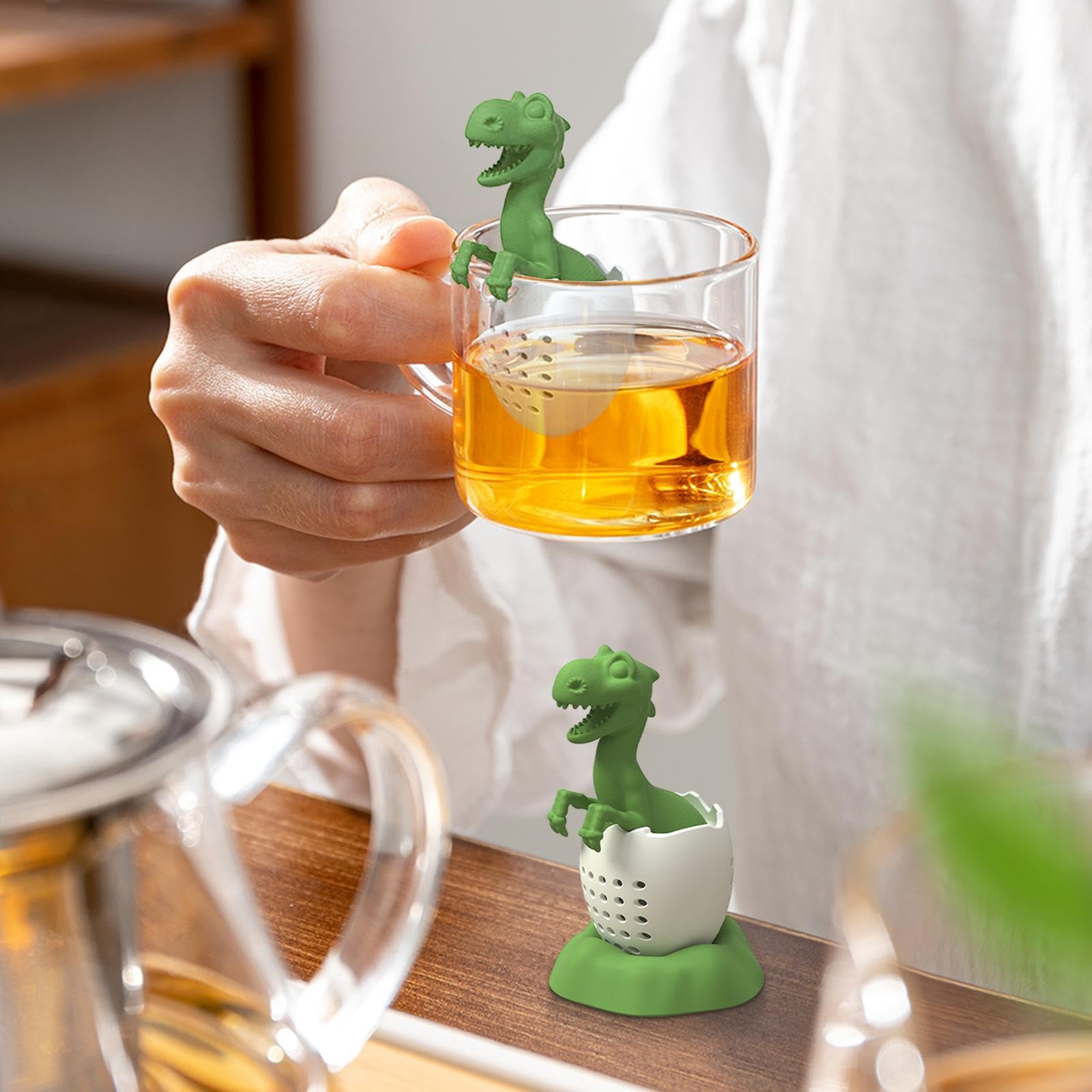 Infusor de chá de silicone, fi - Tea Strainer Mesh avaliação e preço
