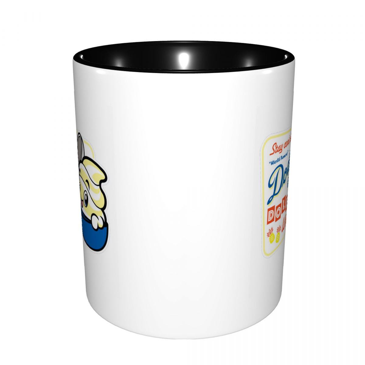 Caneca Engraçada de Cerâmica D - Coffee Tea World avaliação e preço