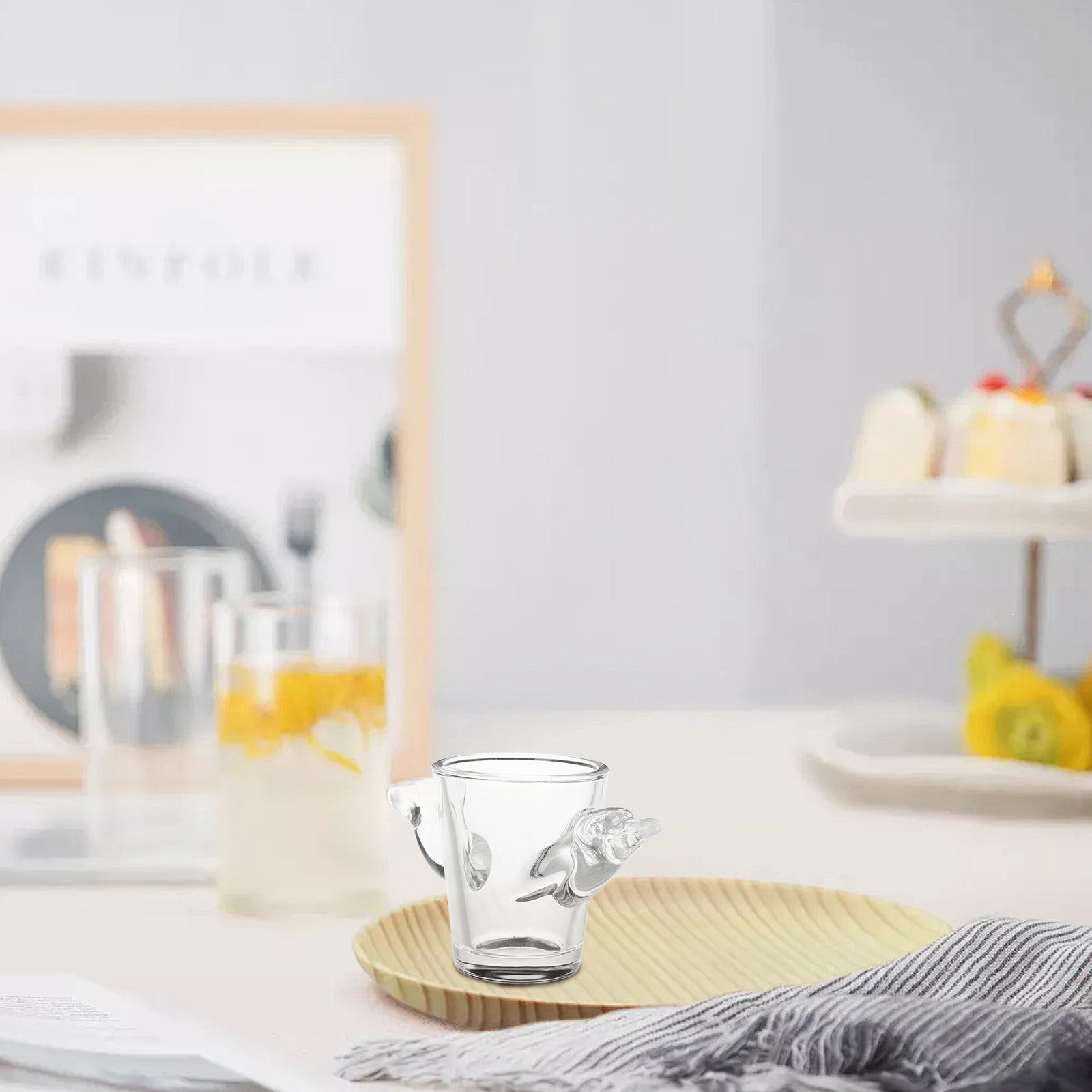 Copo Mini Transparente com Des - Coffee Tea Vodka avaliação e preço