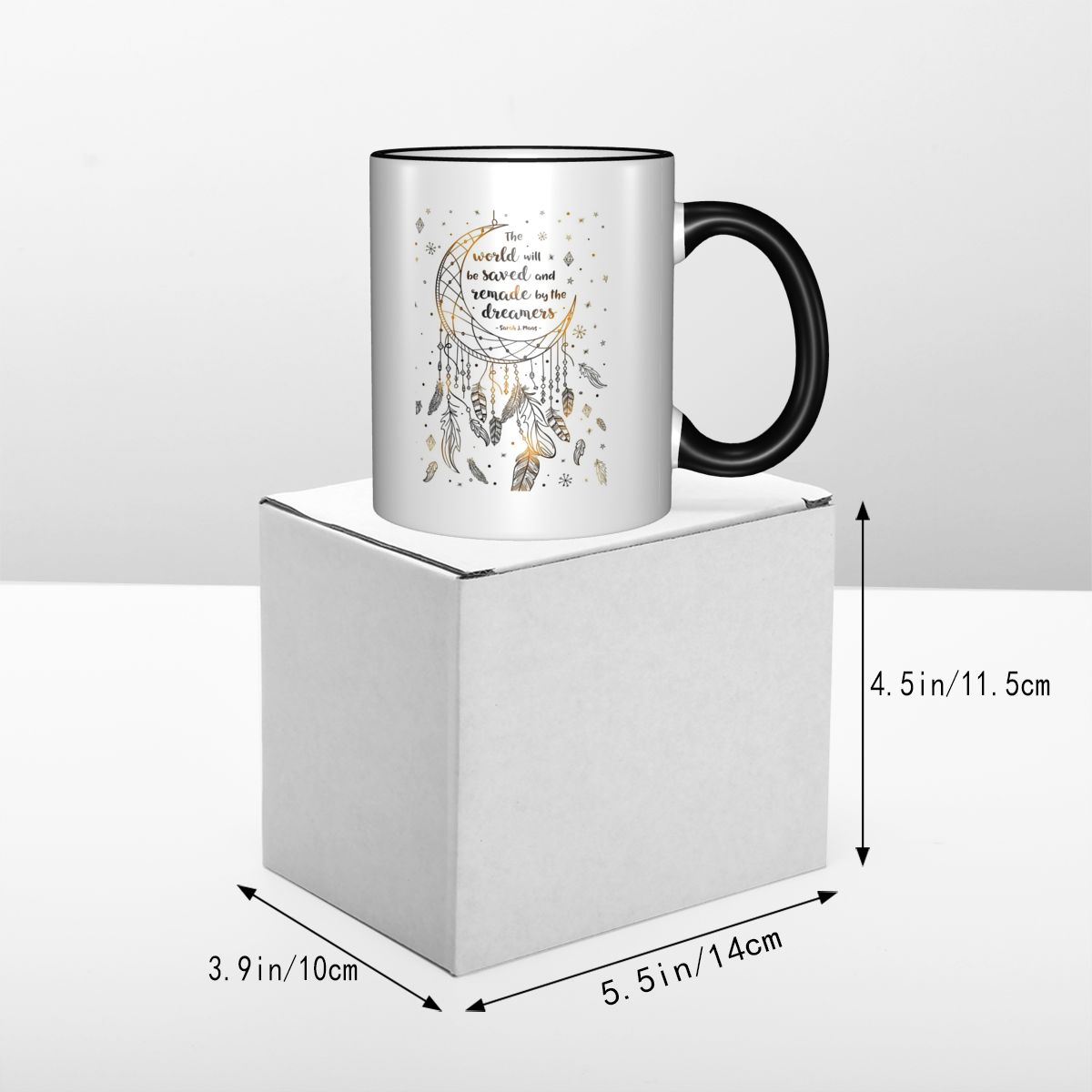 Caneca Engraçada de Cerâmica ' - Coffee Tea World avaliação e preço