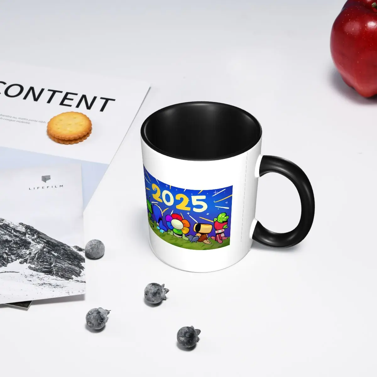 Caneca de Cerâmica Engraçada D - Coffee Tea World avaliação e preço