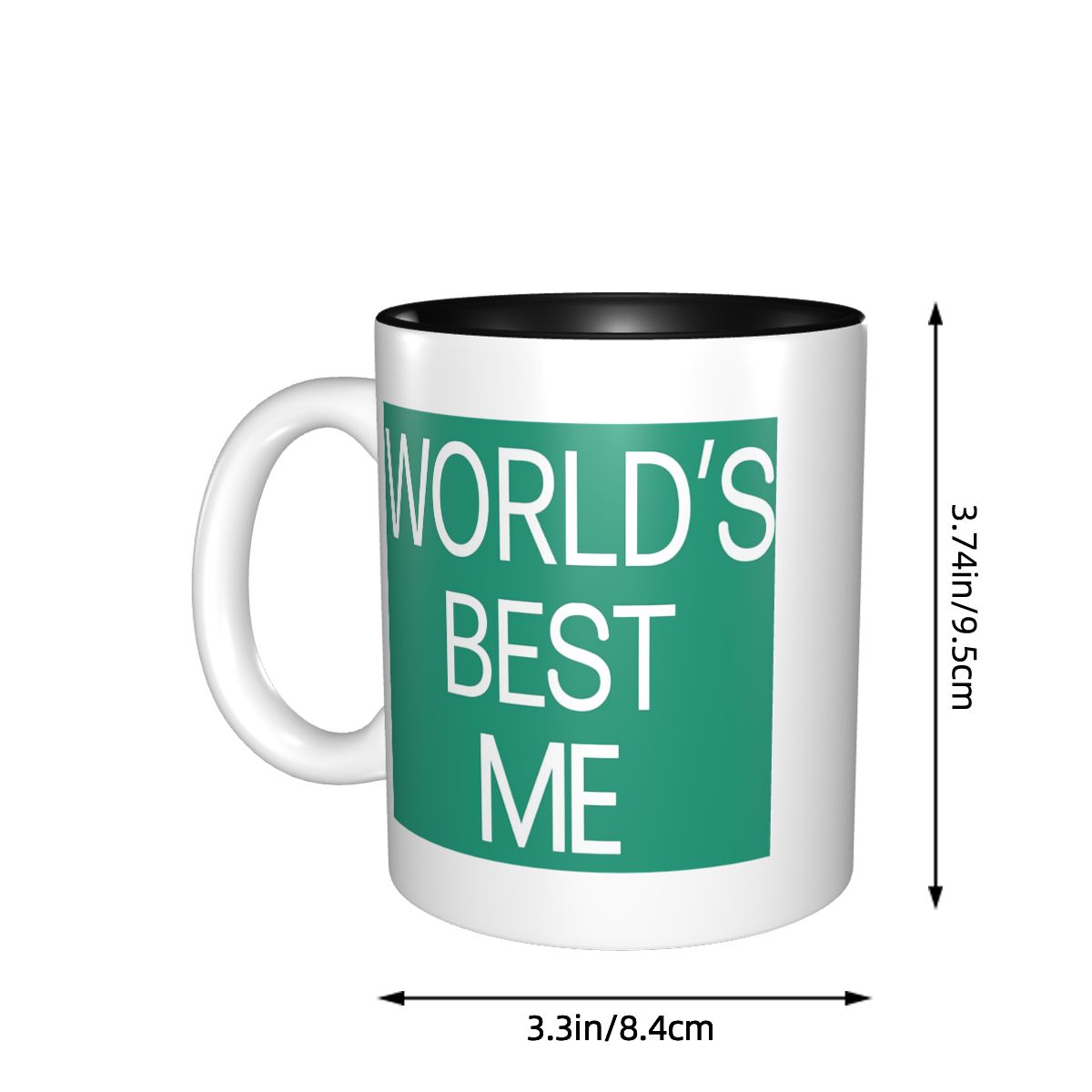 Caneca Engraçada 'World's Best - Coffee Tea And Me avaliação e preço