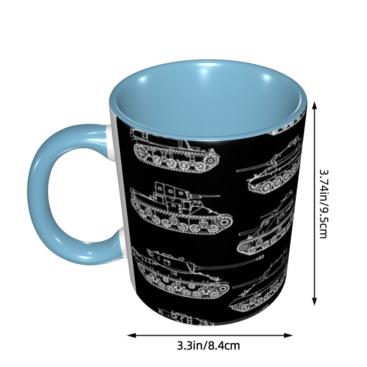 Caneca Divertida de Cerâmica c - Coffee Tea World avaliação e preço