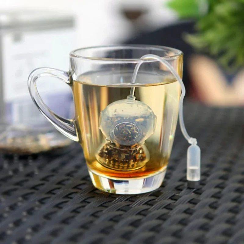 Infusor de chá de silicone, fi - Tea Strainer Mesh avaliação e preço
