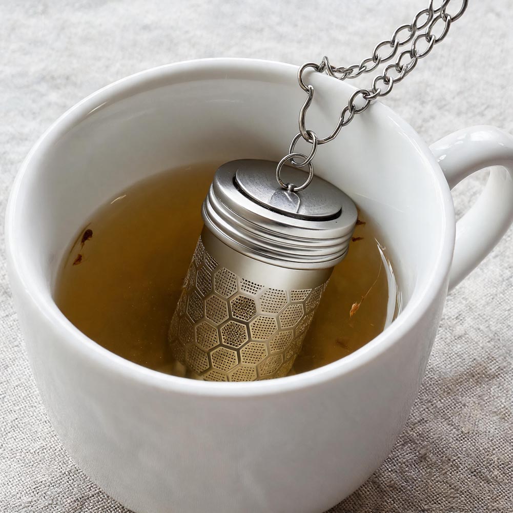 Filtro de chá de aço inoxidáve - Tea Strainer Mesh avaliação e preço