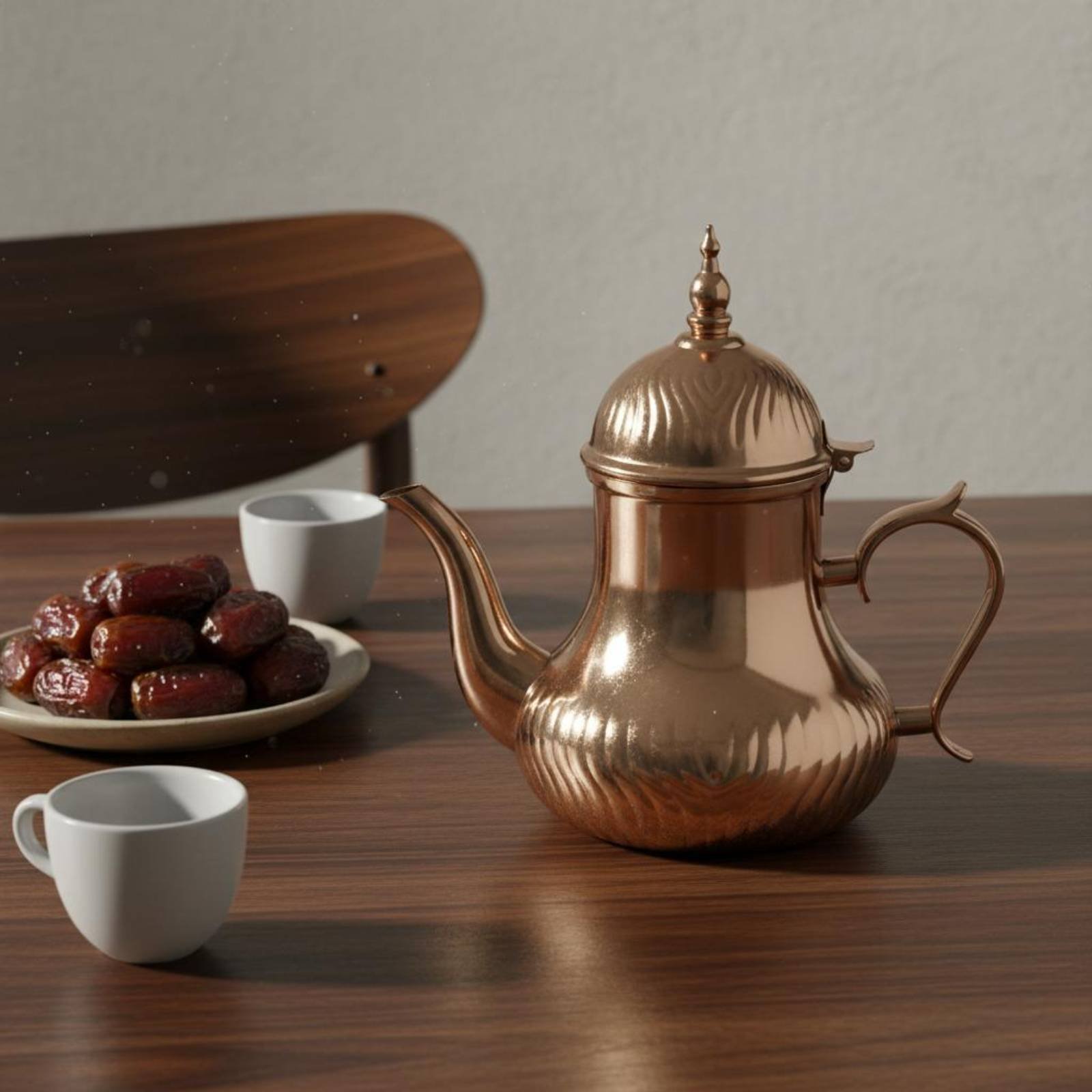 Cafeteira Árabe Dallah Polida  - Coffee Tea Pots avaliação e preço