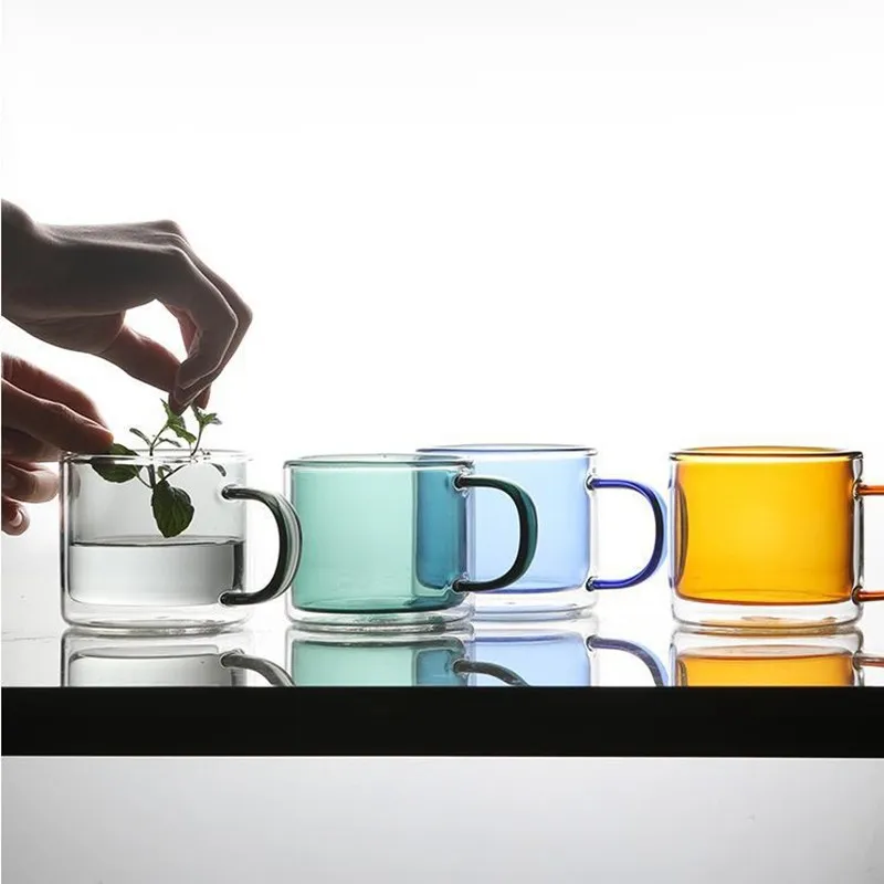 Vidro de fundo duplo criativo, - Coffee Tea Vodka avaliação e preço