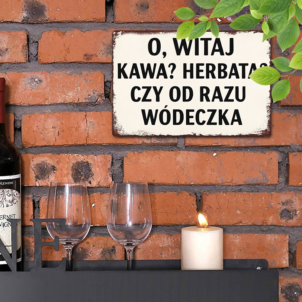 Citação Engraçada em Polonês:  - Coffee Tea Vodka avaliação e preço