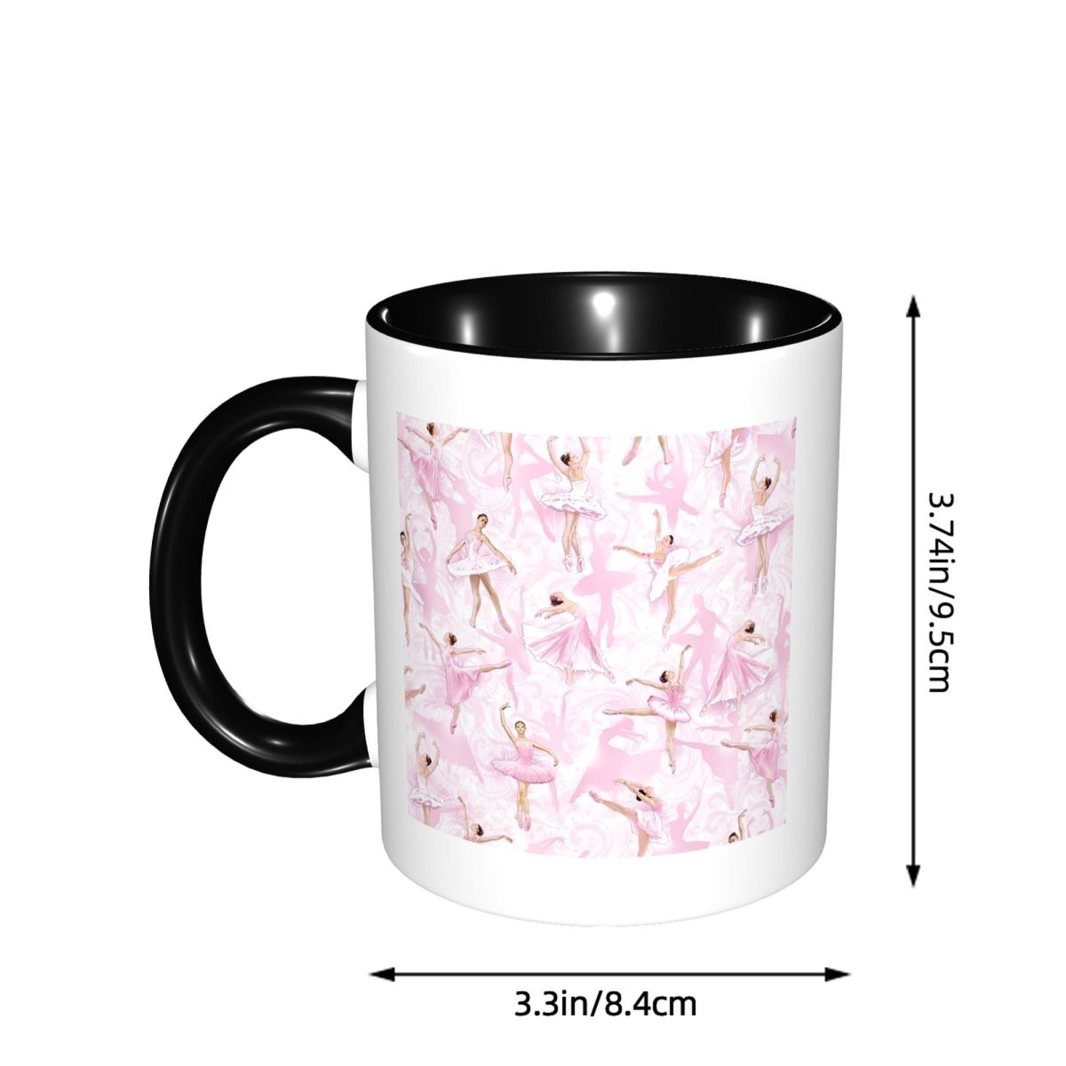 Caneca de Cerâmica Engraçada p - Coffee Tea And Me avaliação e preço