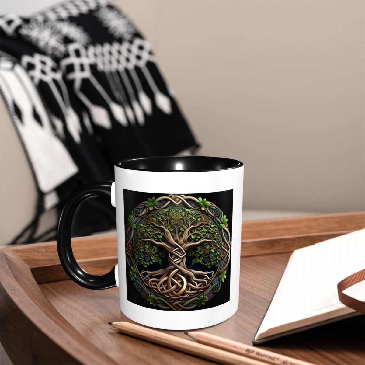 Caneca bíblica com árvore da v - Coffee Tea World avaliação e preço
