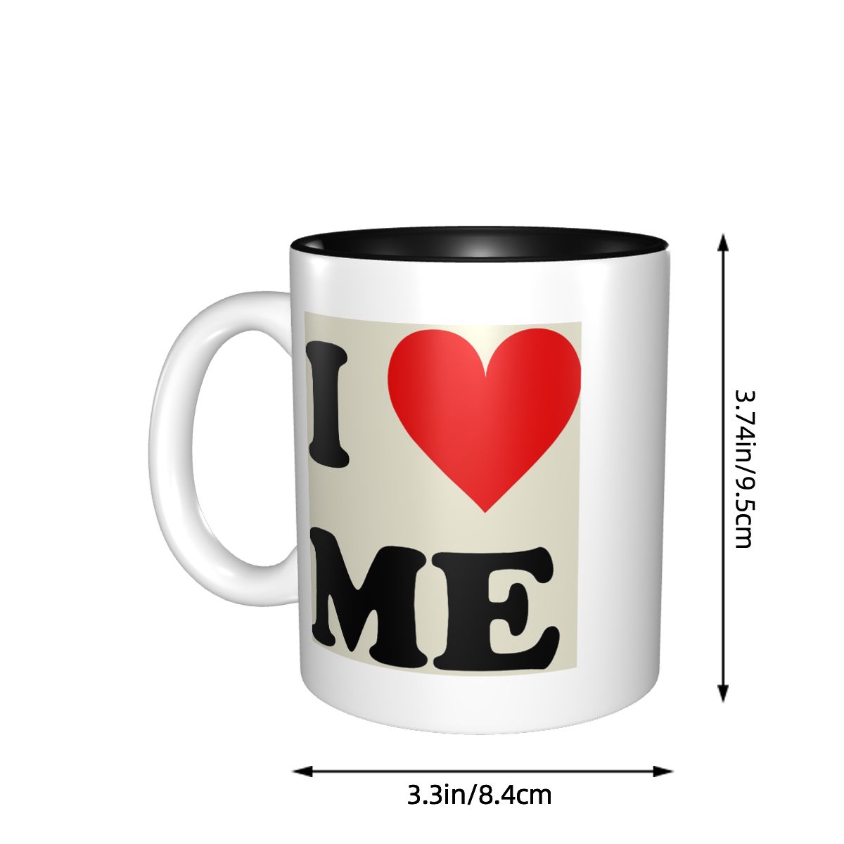 Caneca Divertida de Cerâmica ' - Coffee Tea And Me avaliação e preço