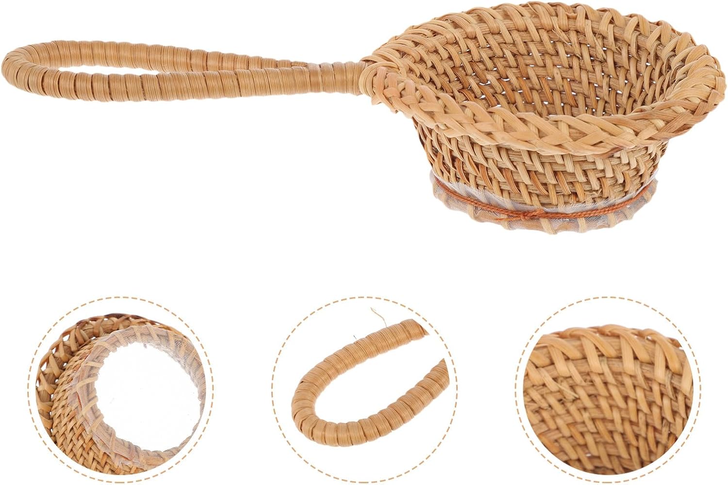 Coador de Chá de Rattan Artesa - Tea Strainer Mesh avaliação e preço