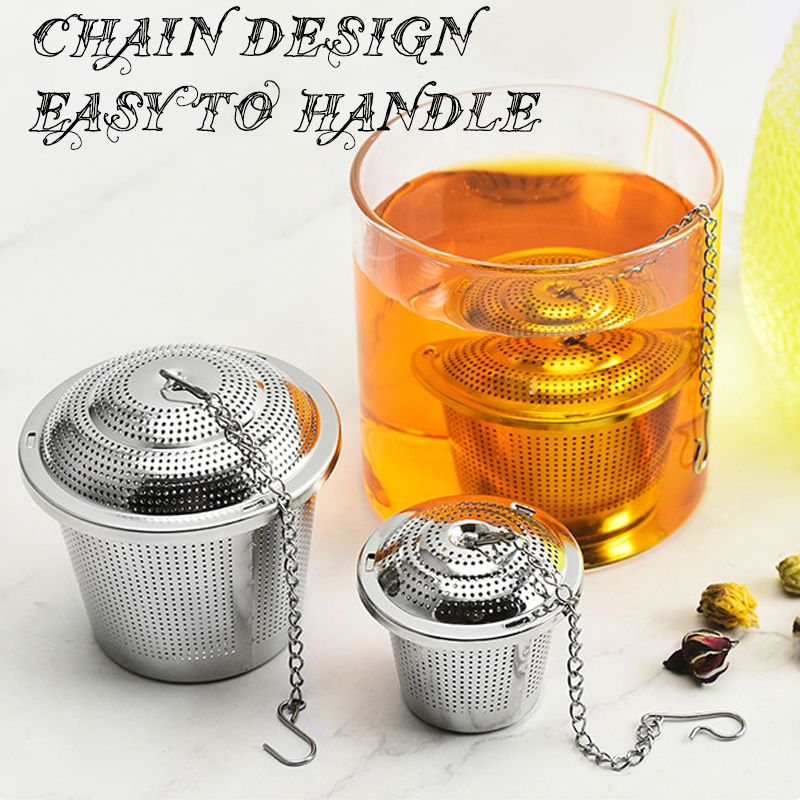 304 filtro de chá de aço inoxi - Tea Strainer Mesh avaliação e preço