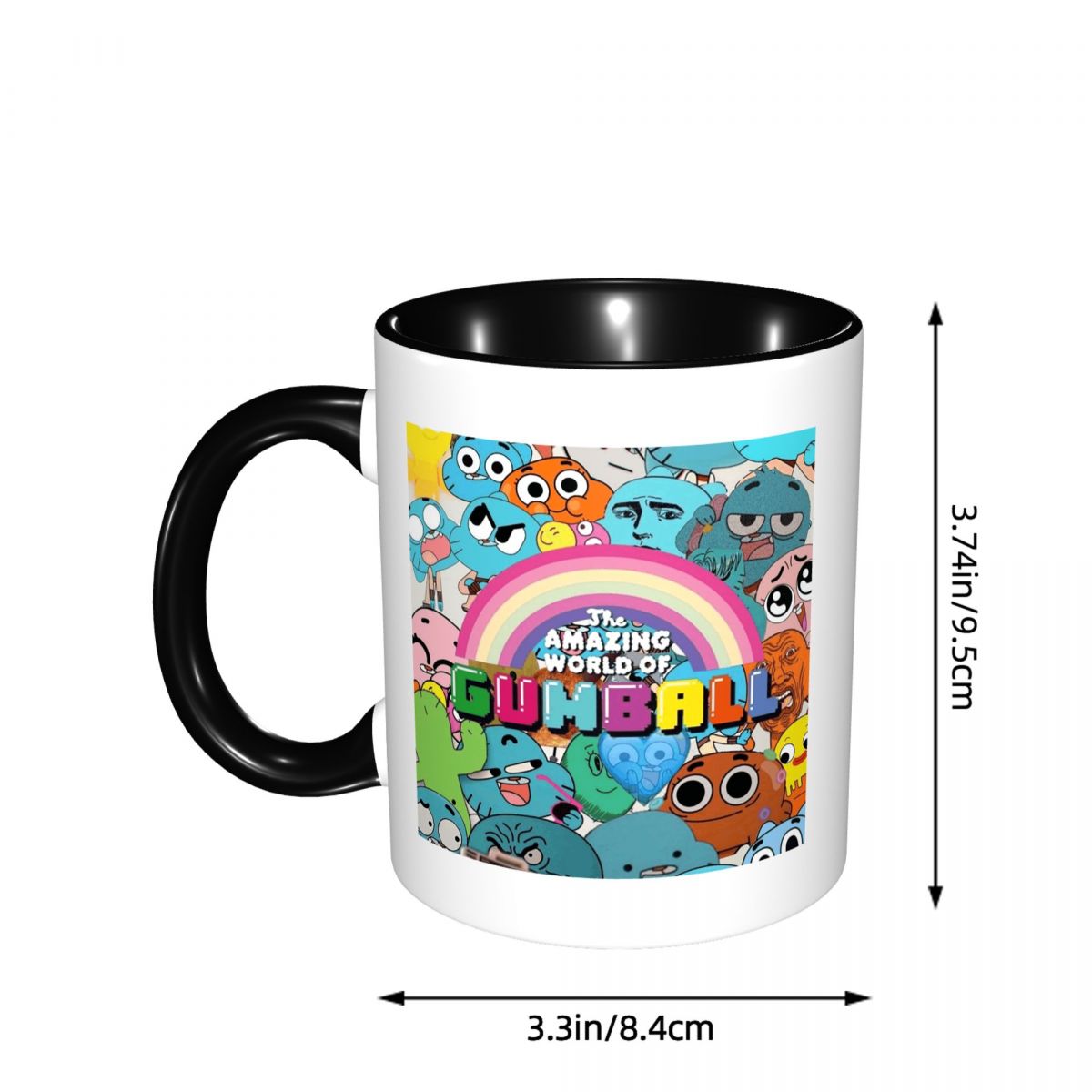 Caneca de Cerâmica Engraçada d - Coffee Tea World avaliação e preço