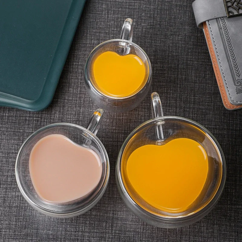 1pcs coração-em forma de copo  - Coffee Tea Vodka avaliação e preço
