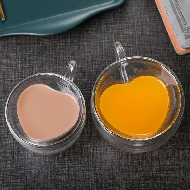 1pcs coração-em forma de copo  - Coffee Tea Vodka avaliação e preço