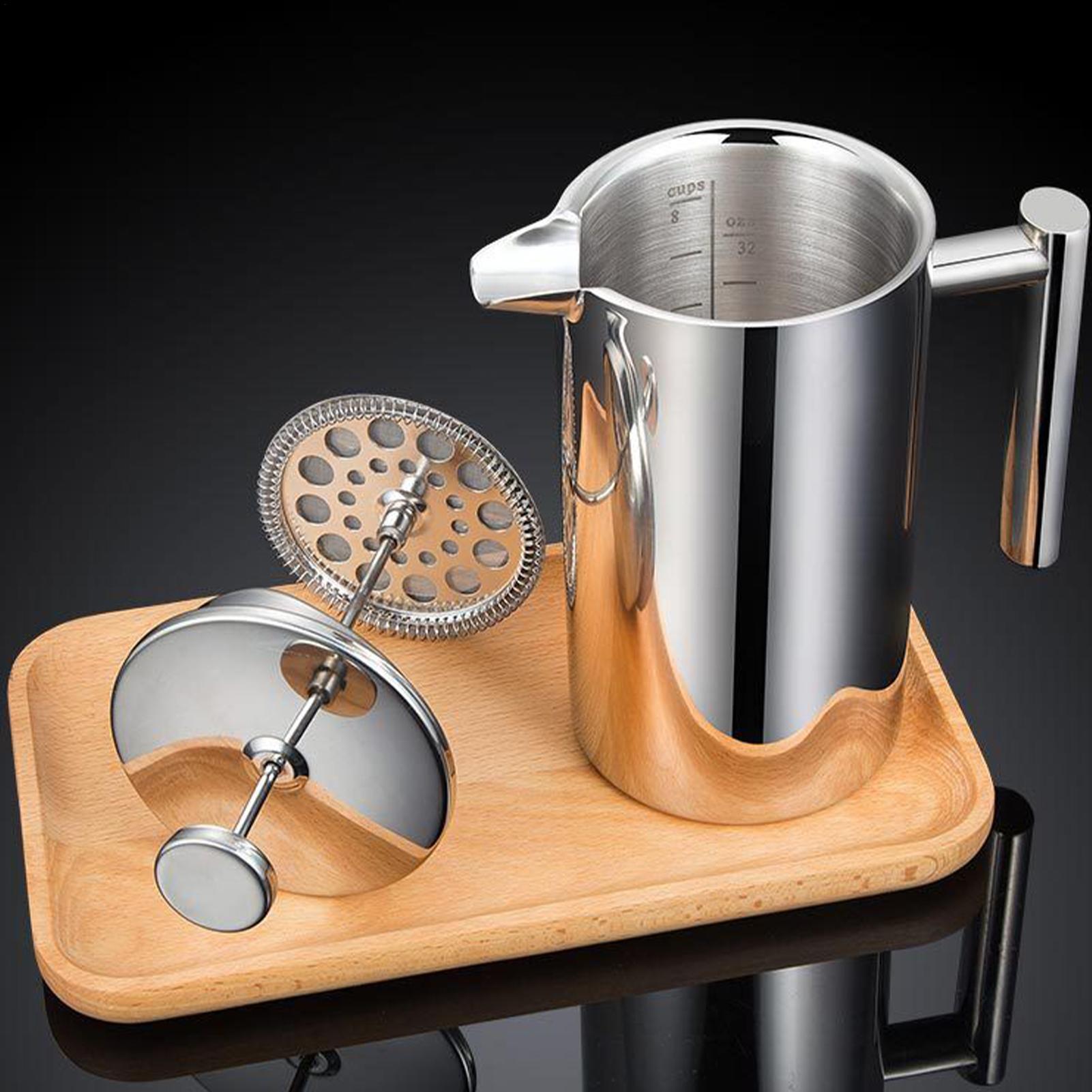 Prensa de café pote sistema de - Coffee Tea Pots avaliação e preço