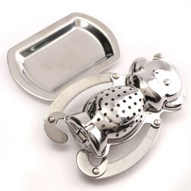 Infusor de chá de aço inoxidáv - Tea Strainer Mesh avaliação e preço
