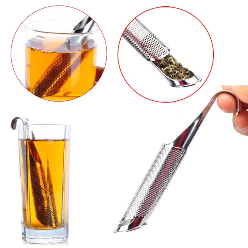 Infusor de chá de aço inoxidáv - Tea Strainer Mesh avaliação e preço