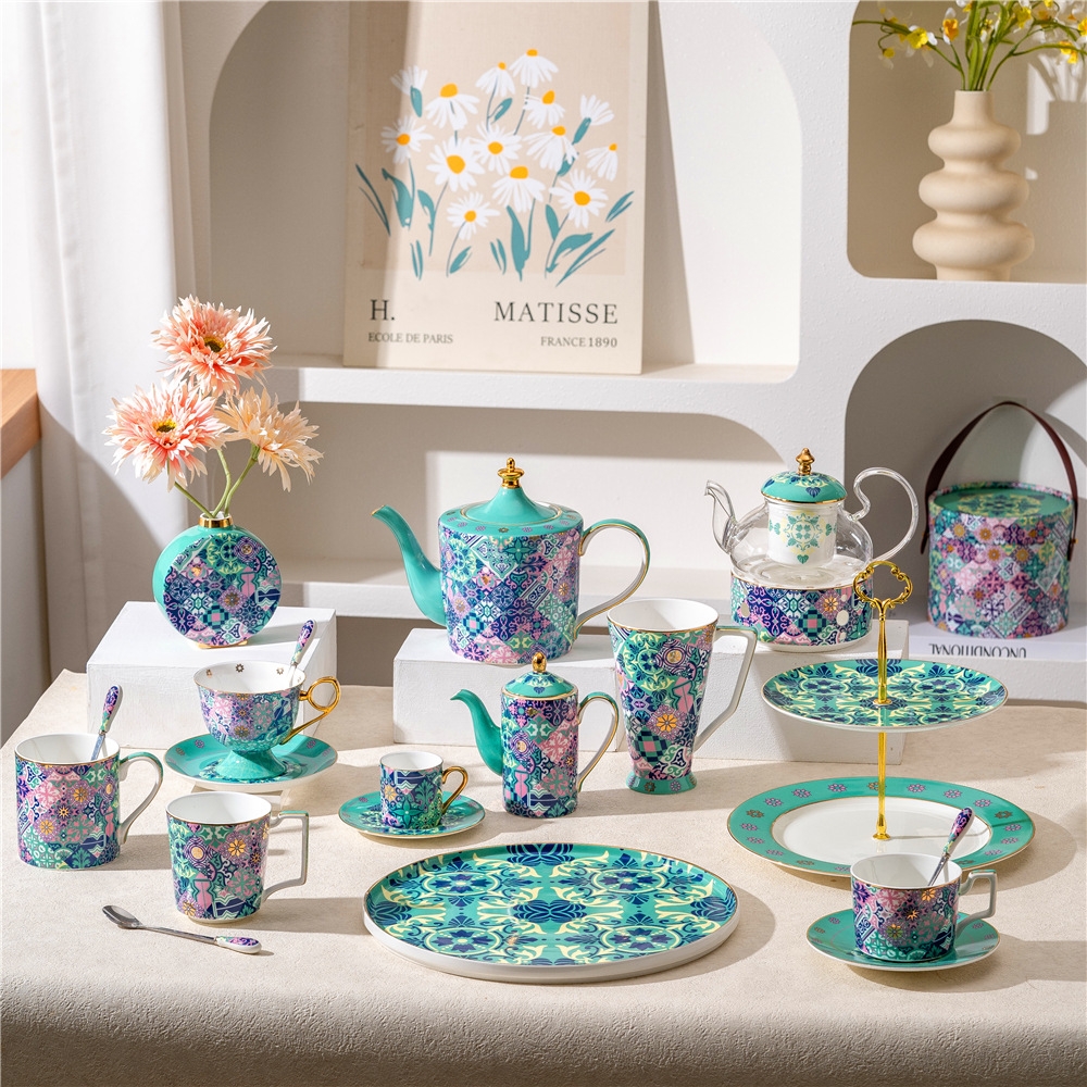 Conjunto de café e xícara com  - Coffee Tea For Garden avaliação e preço