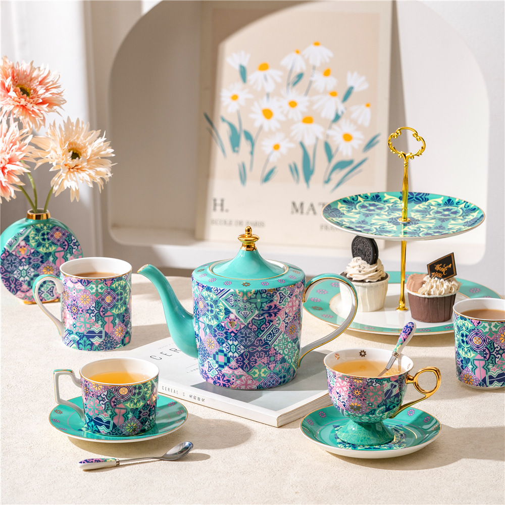 Conjunto de café e xícara com  - Coffee Tea For Garden avaliação e preço
