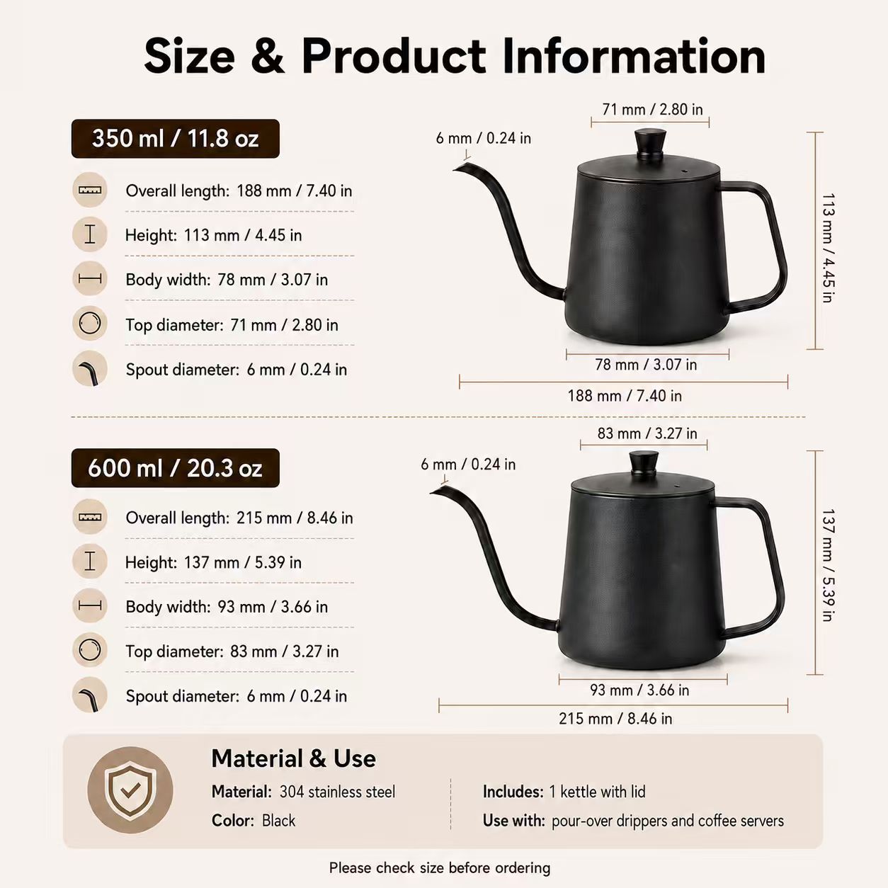 Cafeteira de Aço Inoxidável 30 - Coffee Tea Pots avaliação e preço