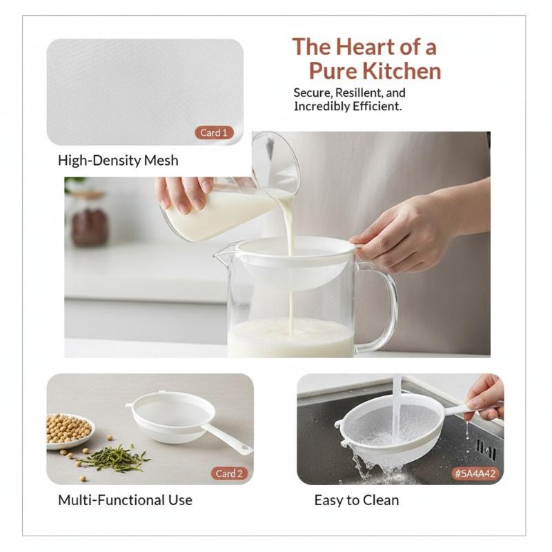 Peneira de Cozinha Plástica Mu - Tea Strainer Mesh avaliação e preço