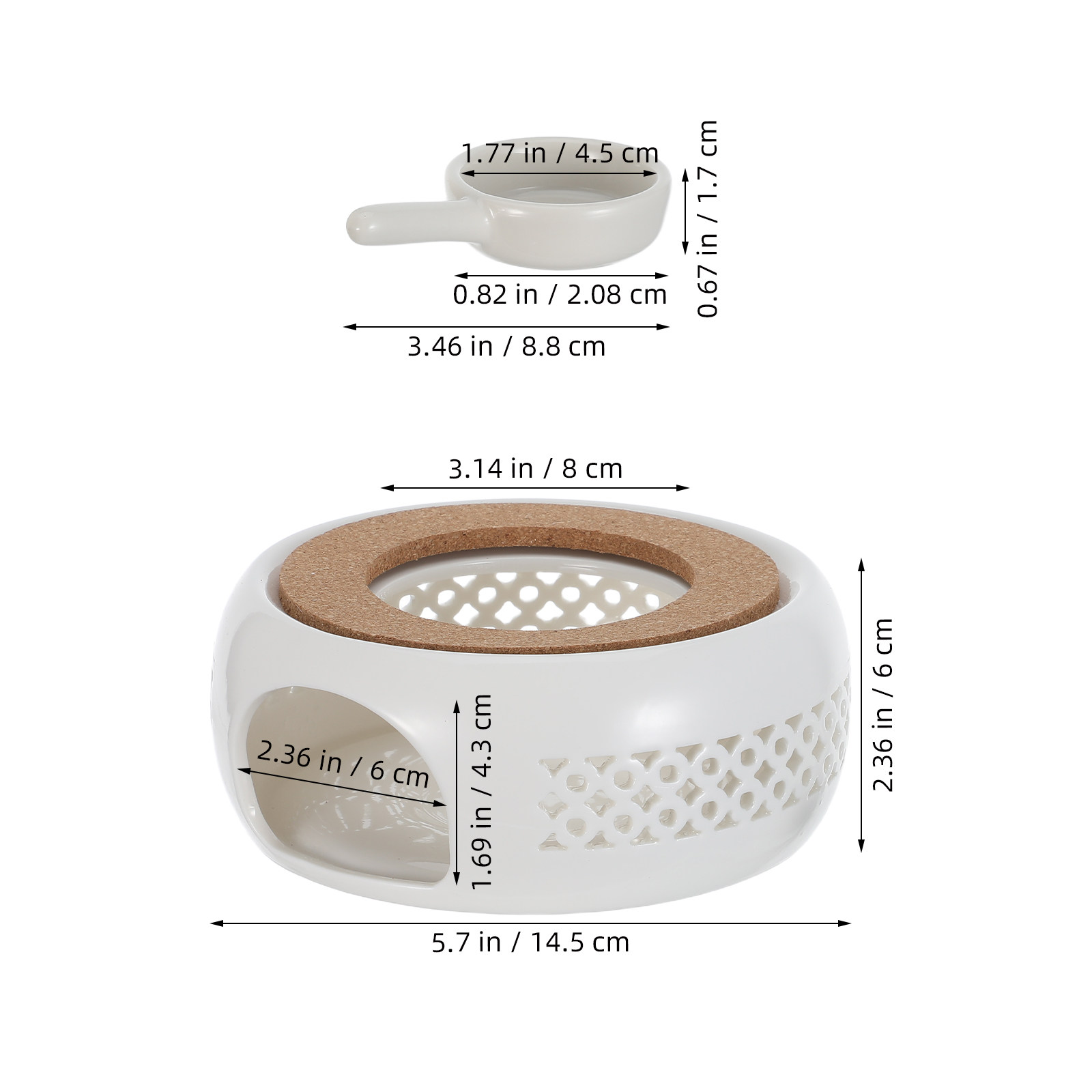 1 Conjunto de Aquecedor de Chá - Coffee Tea Pots avaliação e preço