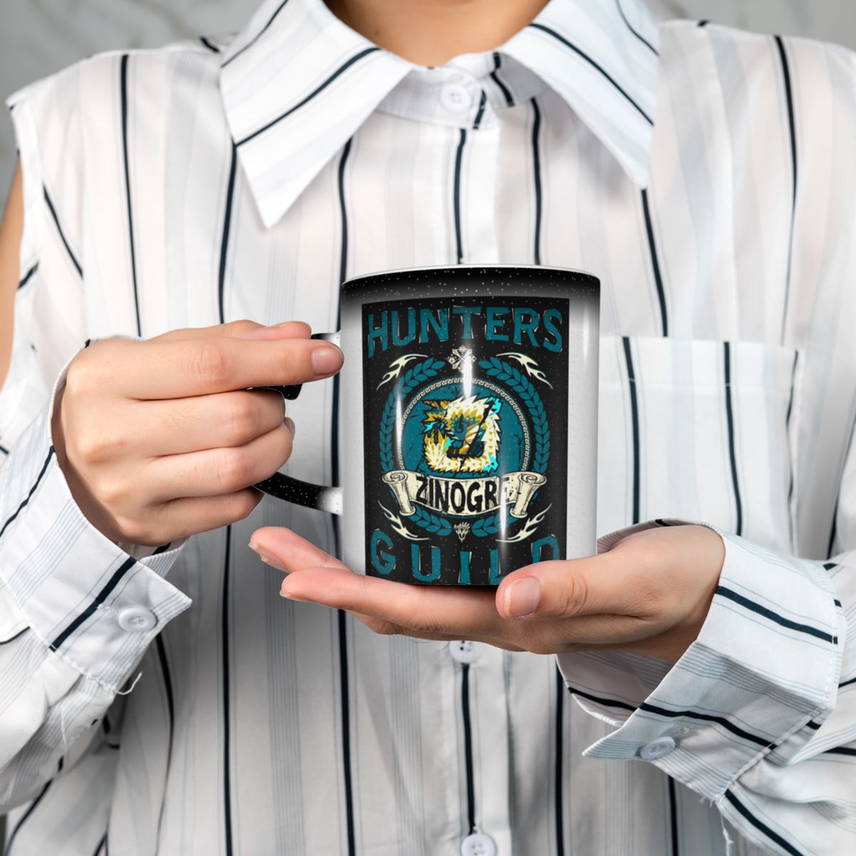 Caneca Monster Hunter World En - Coffee Tea World avaliação e preço