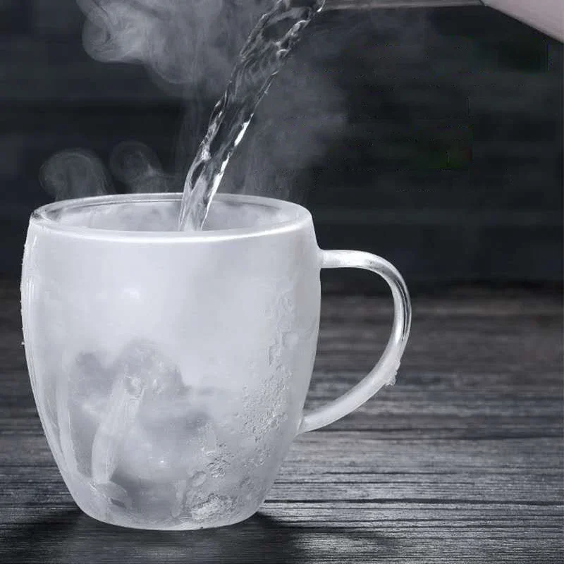 Copo de café de vidro de pared - Coffee Tea Vodka avaliação e preço