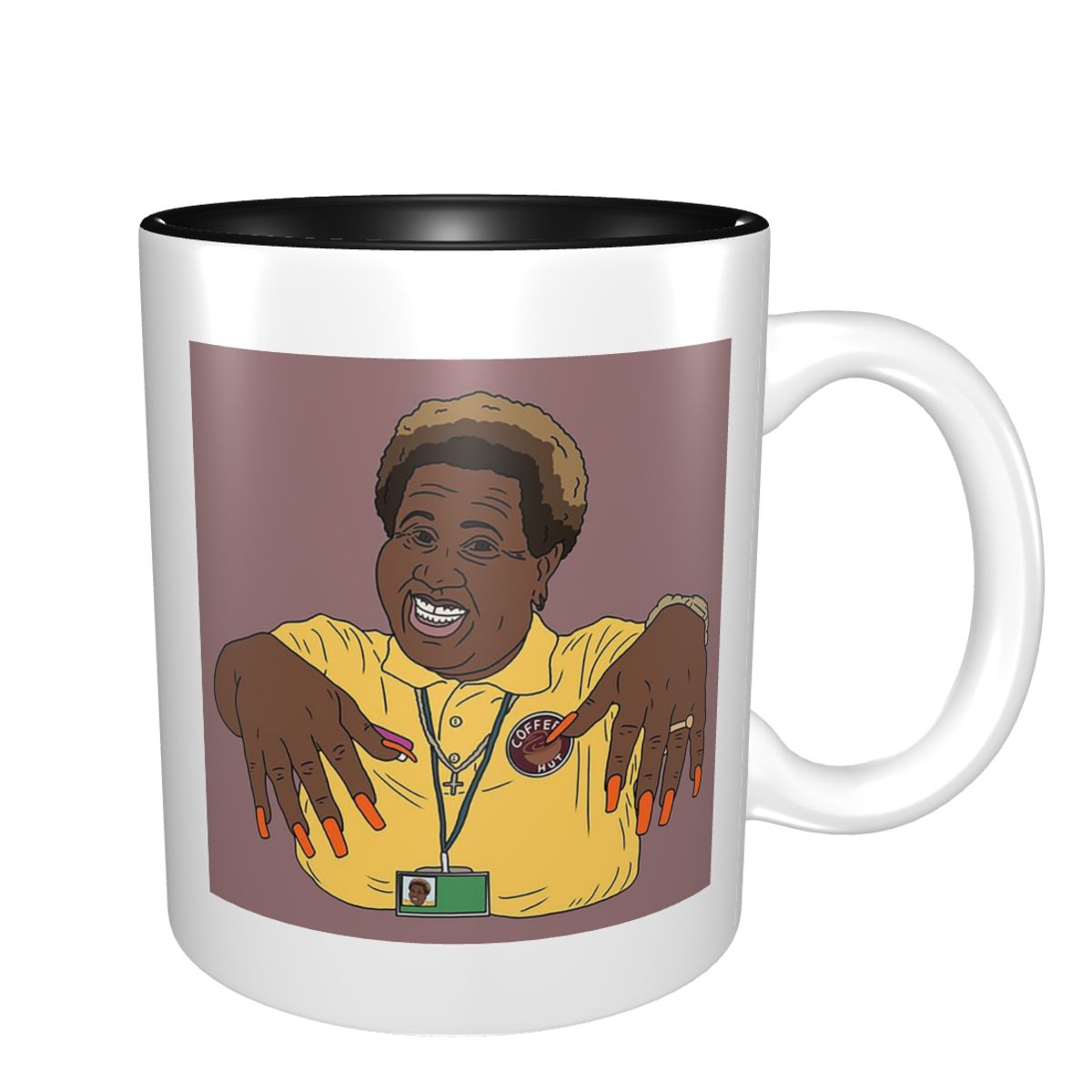 Caneca Engraçada de Cerâmica C - Coffee Tea And Me avaliação e preço