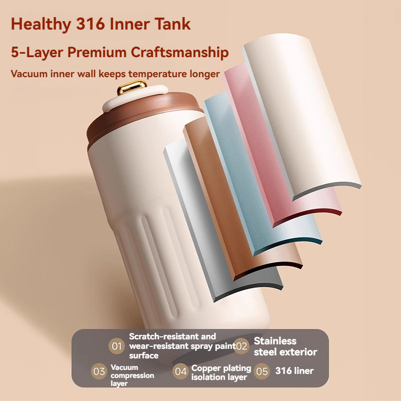 Garrafa Térmica de Aço Inoxidá - Coffee Tea Weight Loss avaliação e preço