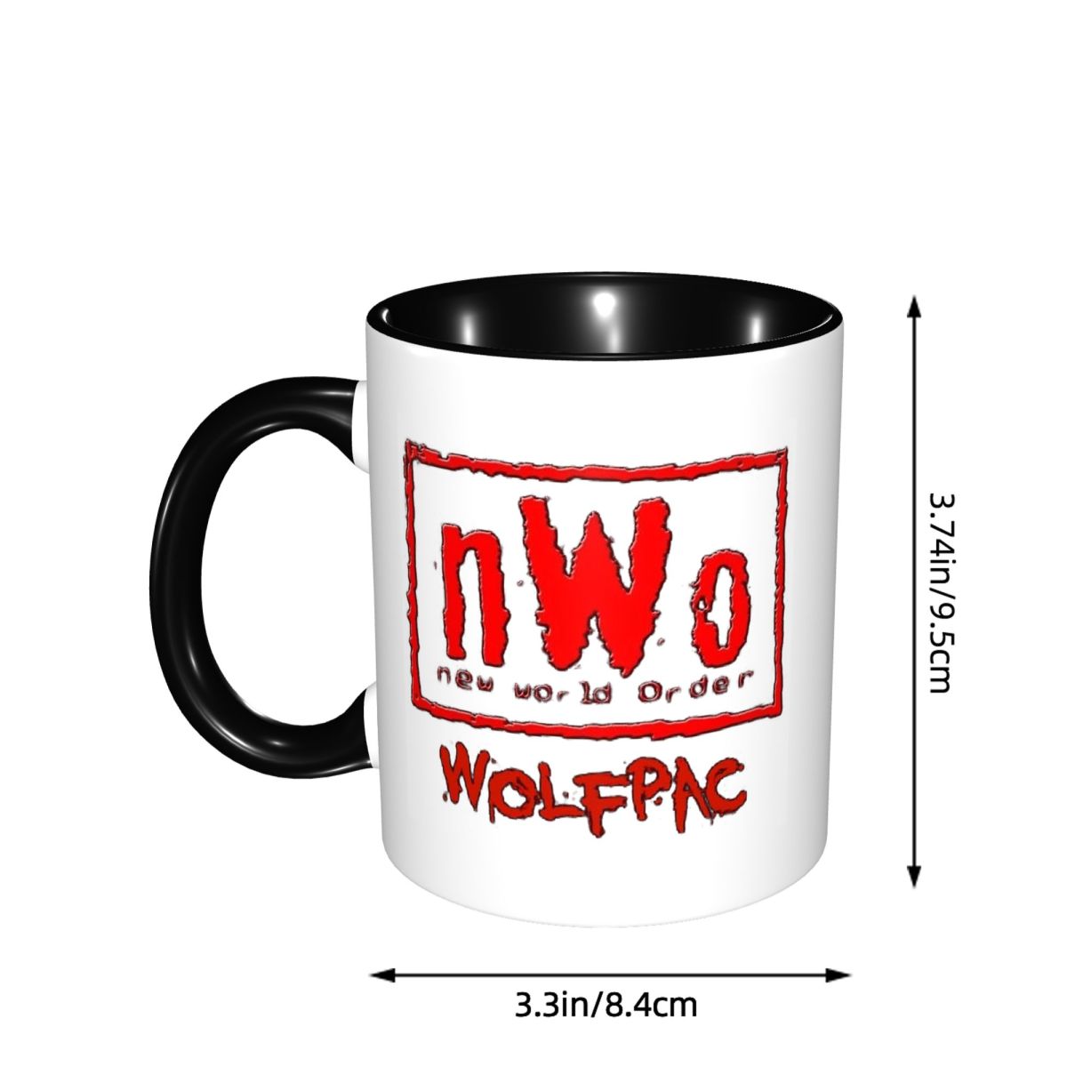 Caneca de Cerâmica Engraçada N - Coffee Tea World avaliação e preço