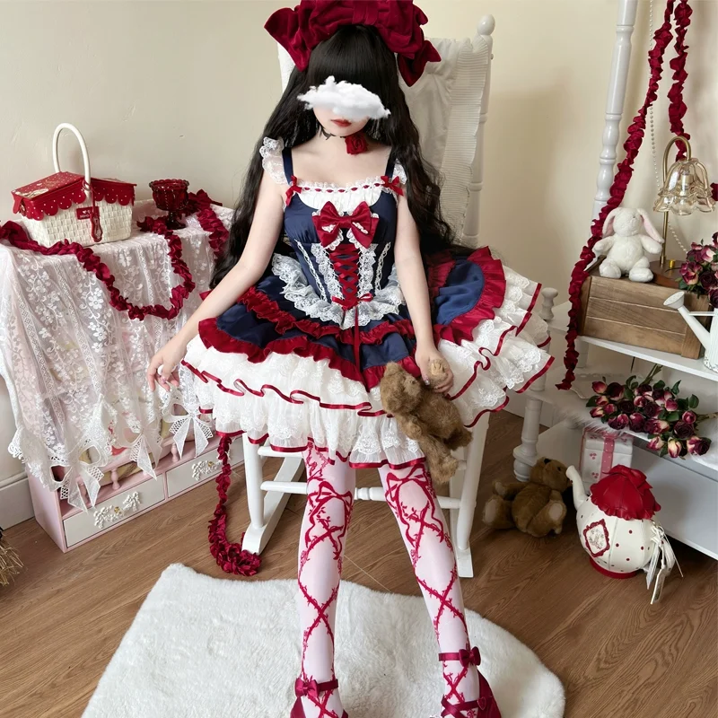 Vestido Lolita Japonês JSK com - Coffee Tea Weight Loss avaliação e preço