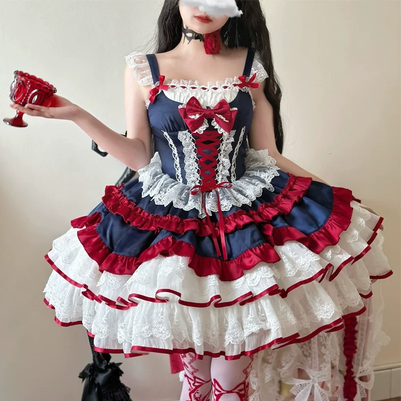 Vestido Lolita Japonês JSK com - Coffee Tea Weight Loss avaliação e preço