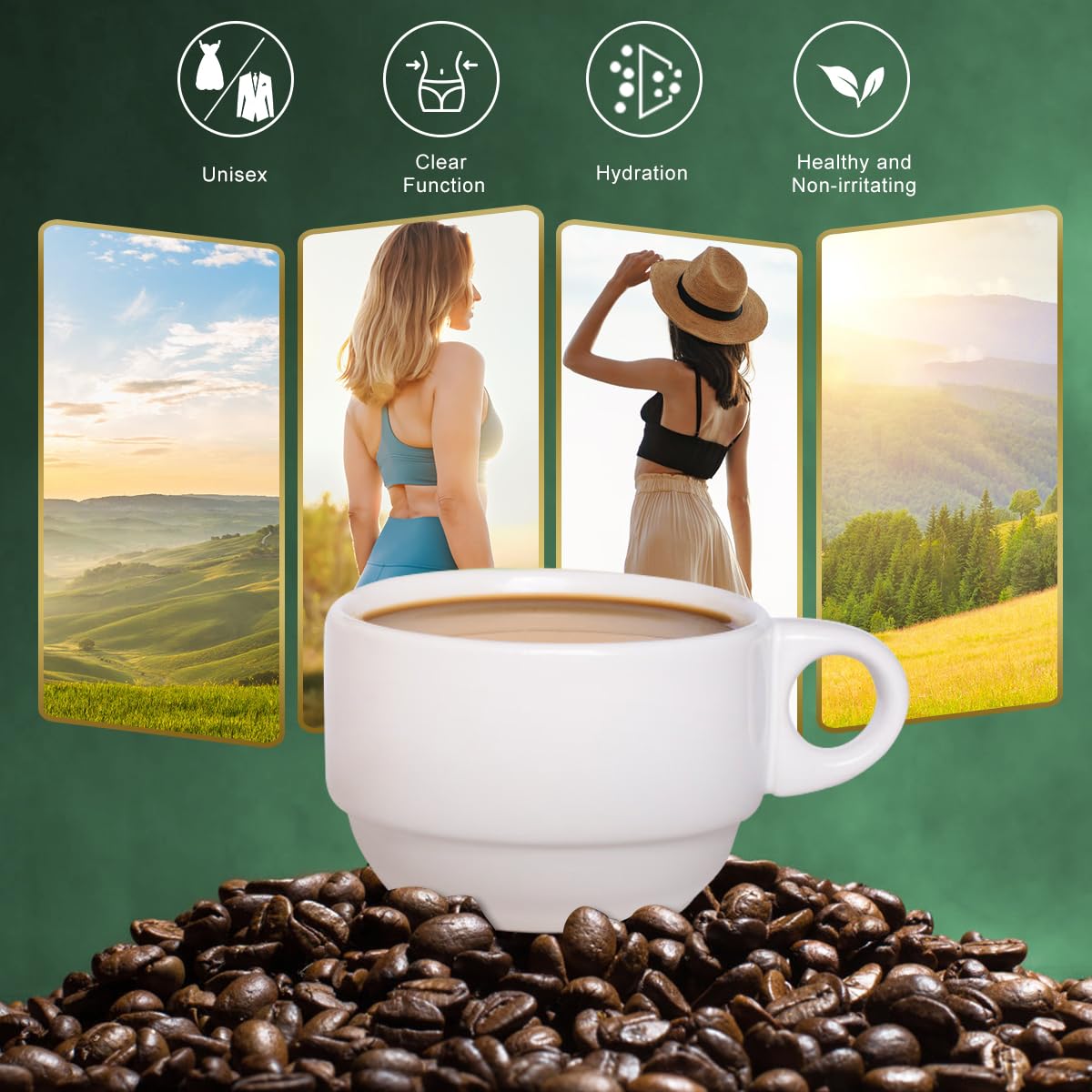 18 pçs/caixa premium fino café - Coffee Tea Weight Loss avaliação e preço